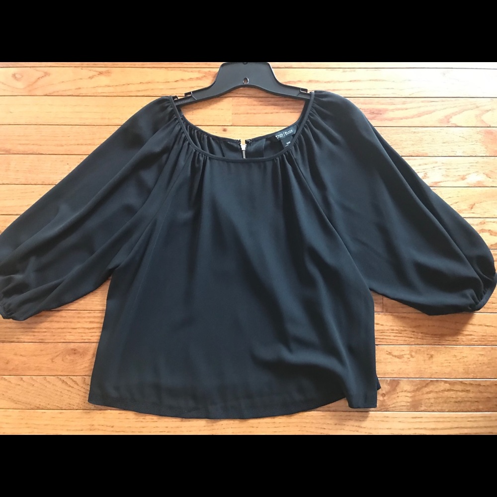 Beautiful WHBM Black top